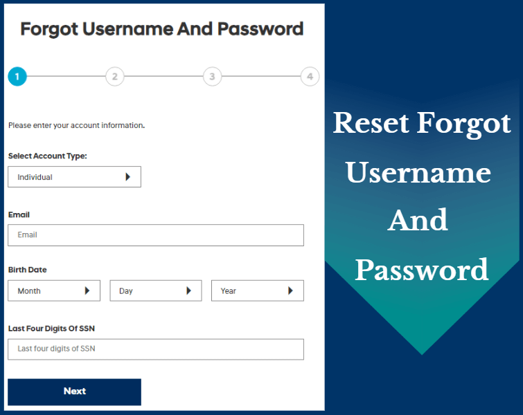 Reset HMFusa Payment Login Password